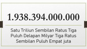 Rumus Terbilang Rupiah