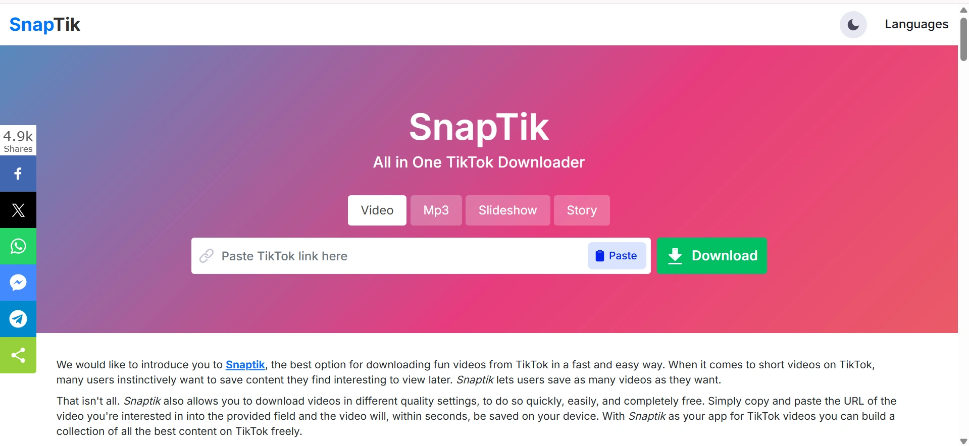 Cara Mudah Download Video TikTok Gratis Tanpa Watermark