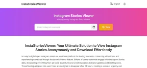 Tanpa Jejak, Tanpa Akun Lihat IG Story Lewat Insta Story Viewer